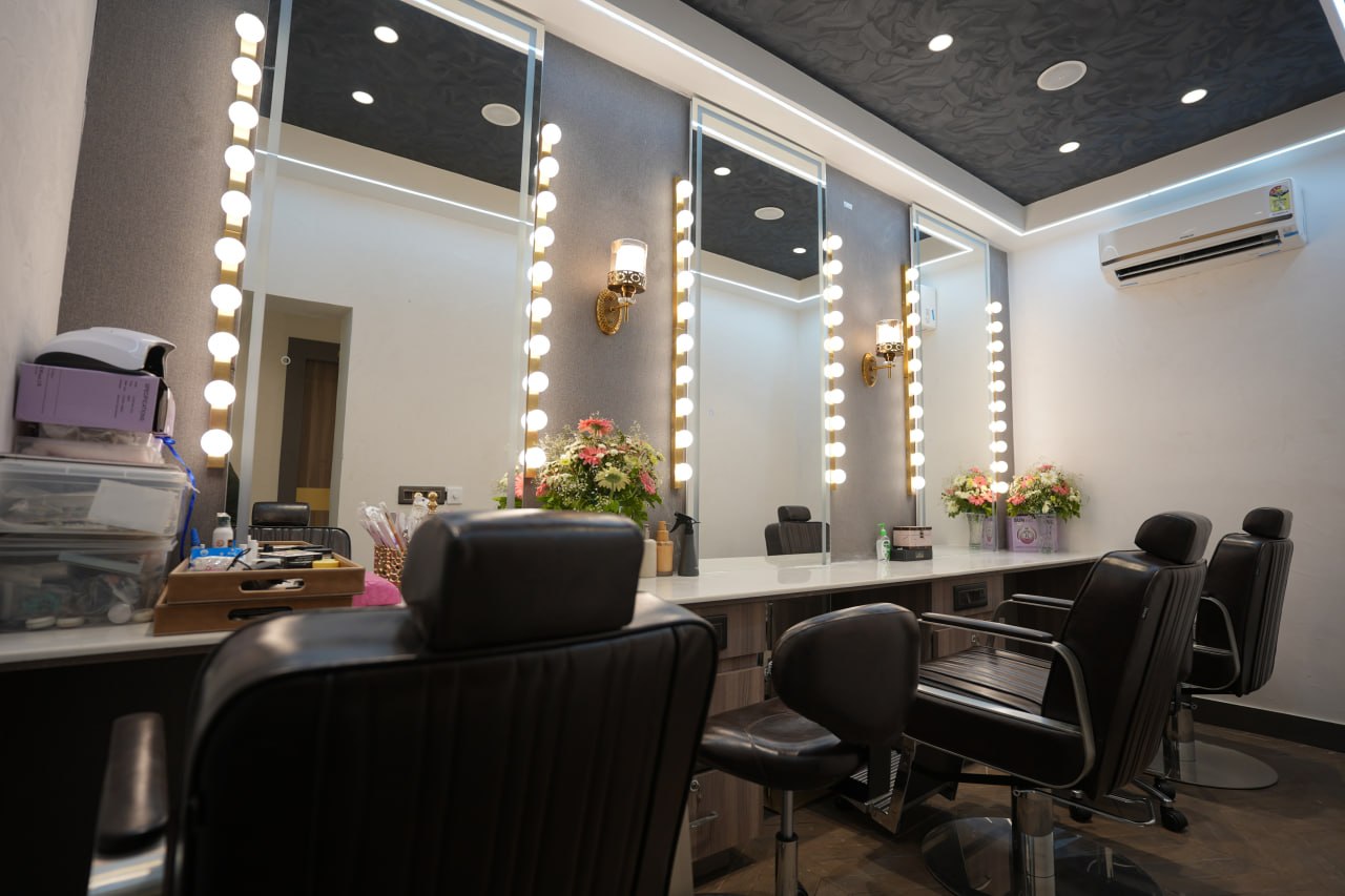Luxury salon interior