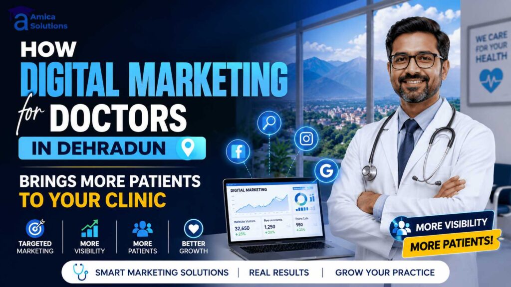 Digital marketing for doctors in dehradun brings patients
