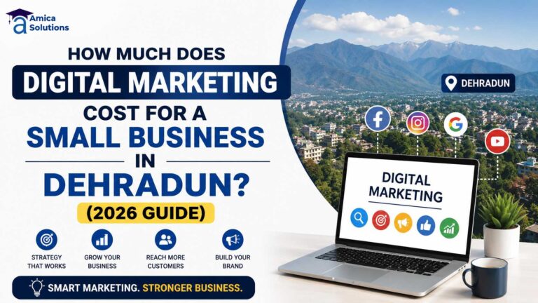 How much does digital marketing cost for a small business in dehradun?