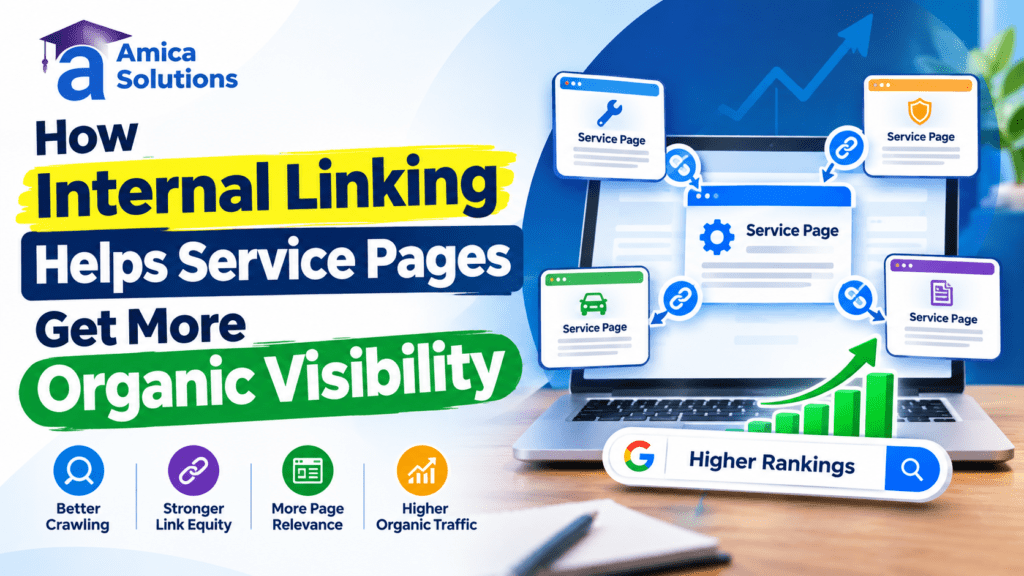 How Internal Linking Helps Service Pages Get More Organic Visibility