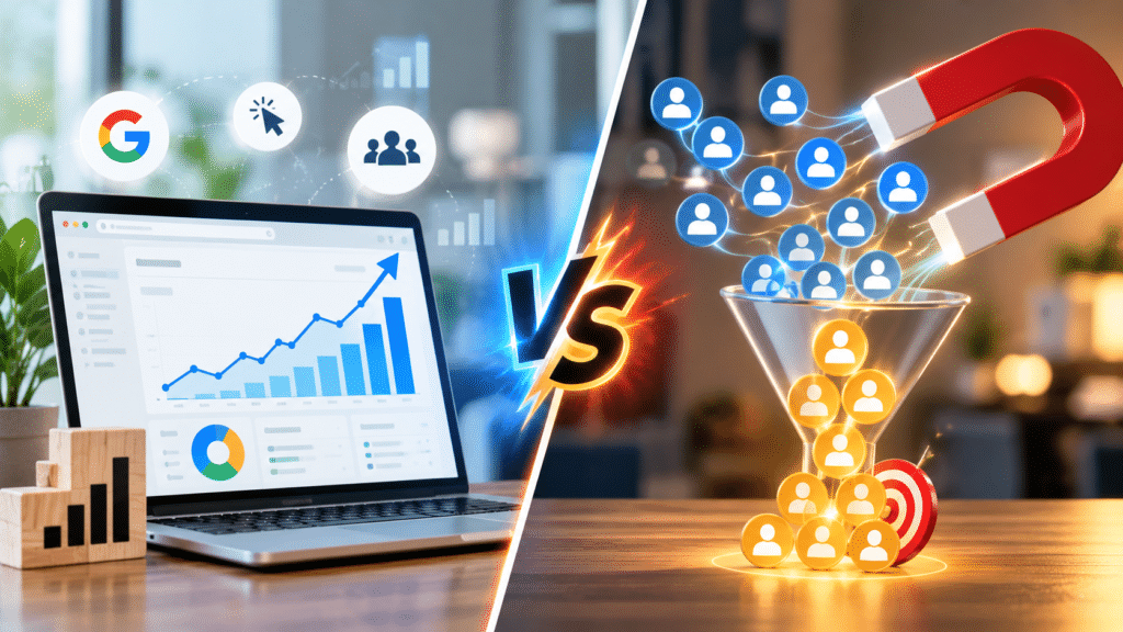 Traffic Growth vs Lead Generation: